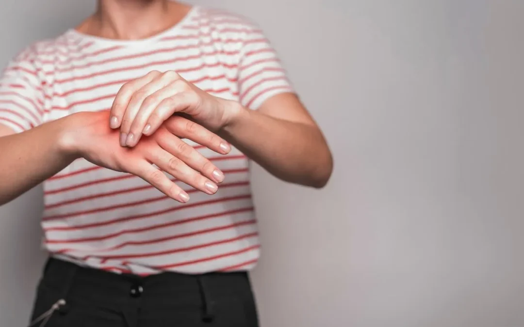 mid-section-young-woman-having-pain