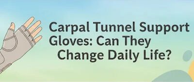 Carpal Tunnel Support Gloves: Can They Change Daily Life?