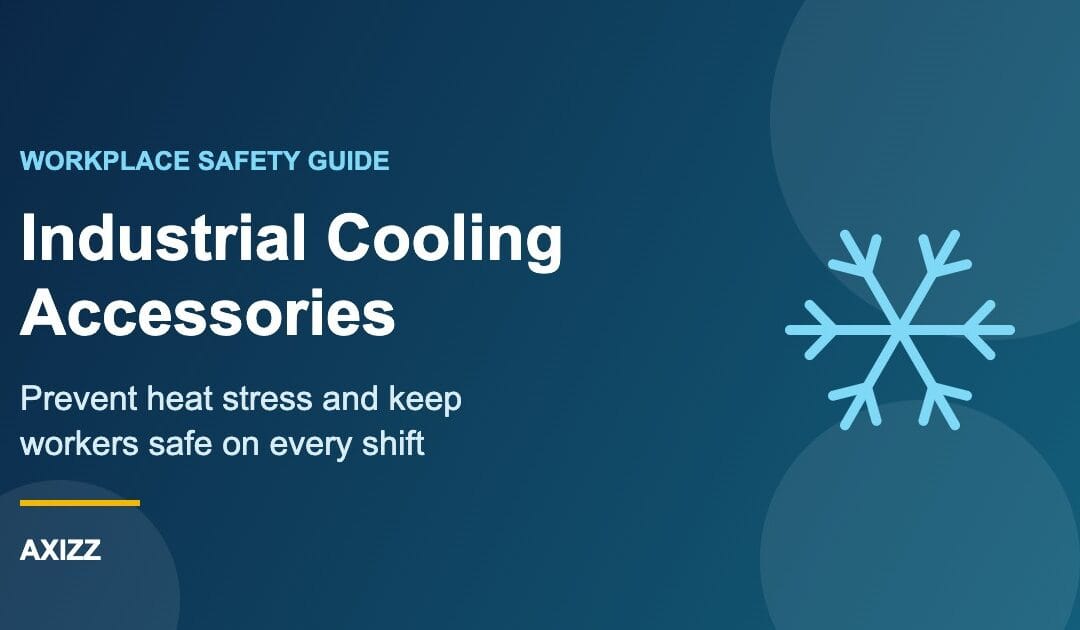 Industrial cooling accessories for workplace safety and heat stress prevention